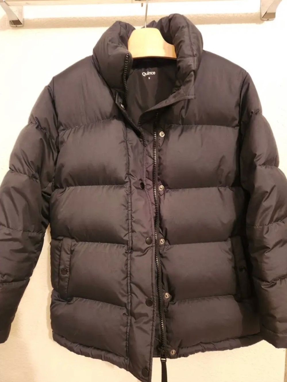 Womens size large Quince brand brown puffer jacket NEW